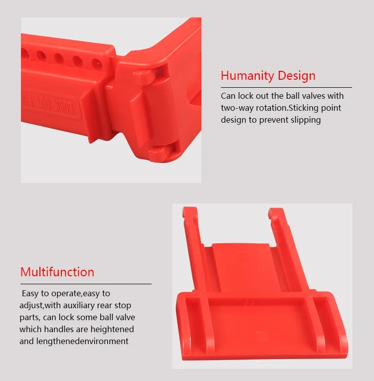 OEM Ball Valve Lockout For Lockout And Tagout Devices