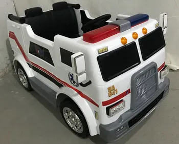 large toy ambulance with doors that open
