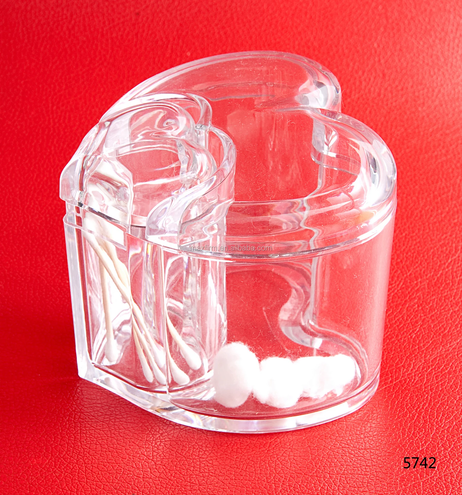 Acrylic Cotton Pad Holder / Cotton Organizer Buy Acrylic Cotton