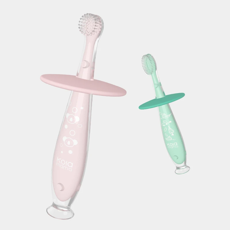 Silicone Soft Bristle Kids Baby Teether Toothbrush Dental Oral Care