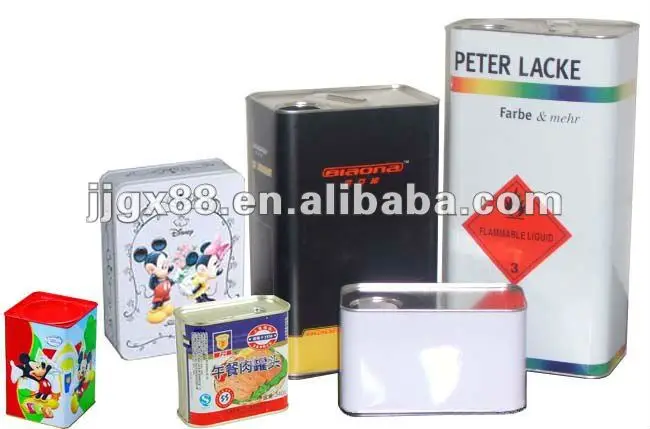 square can making  machine, rectangular can equipment