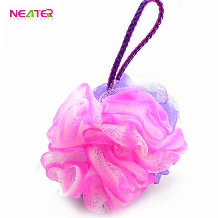 Soft And Comfortable Bath Flower,Loofah Shower Ball,Colourful Bath Ball