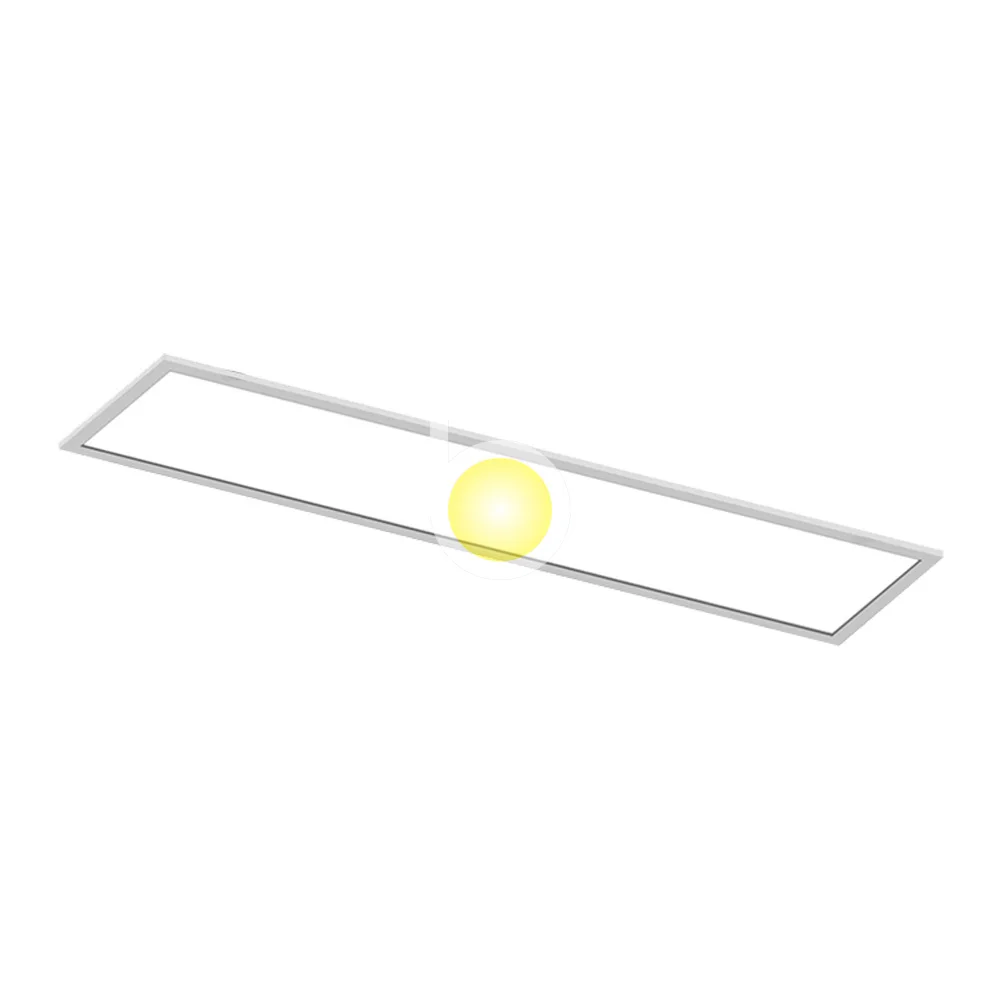 linear suspend pendant fixture morden office light 3500K 4000K 5000K surface mount 2x4 led panel