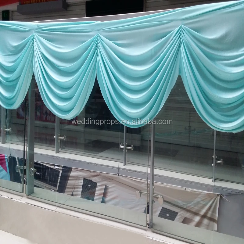 Wedding Backdrop Curtain Valance Drape Swag Buy Backdrop Curtain