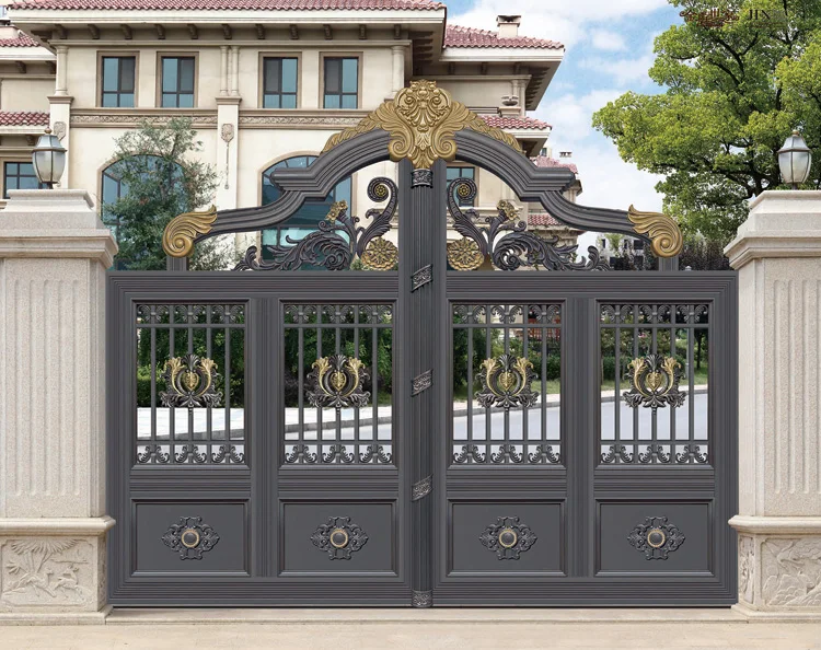 Outdoor Used House Gate Grill Designs Stylish Garden Entrance Gate ...