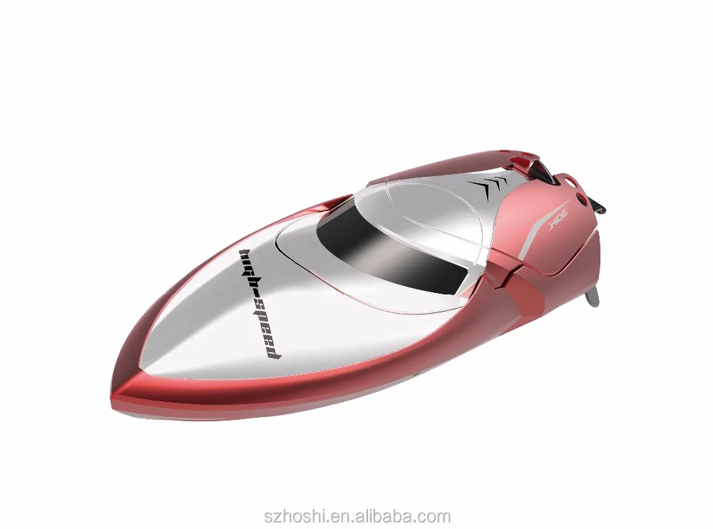 H106 Long Range Rc Boat Model With Brush Motor Ship Toy 180 Degree Flip
