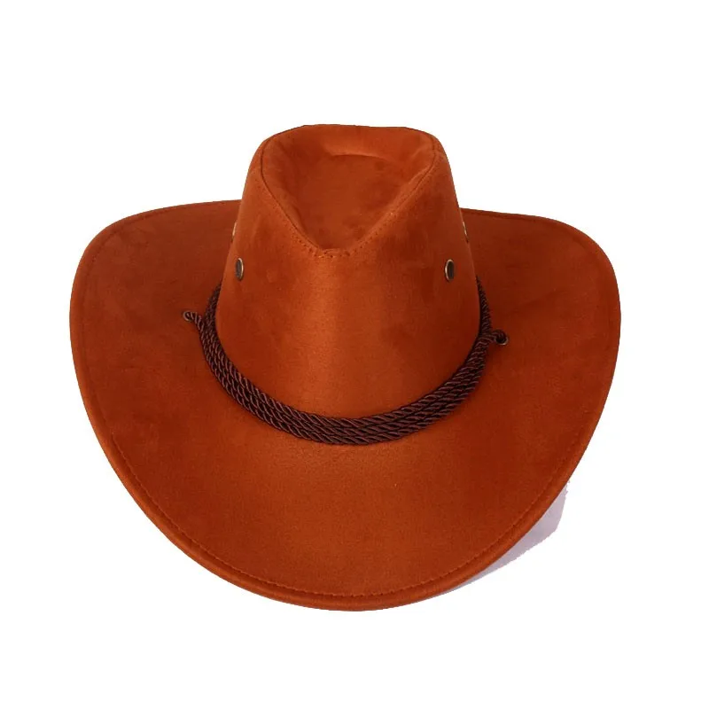 Custom High Quality Womens Mens Plain Blaze Orange Western Style