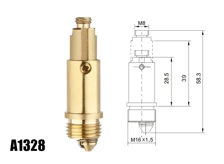 Rockall Mid Thread Clicker Pop Up Plug Mechanism Click Clack Basin