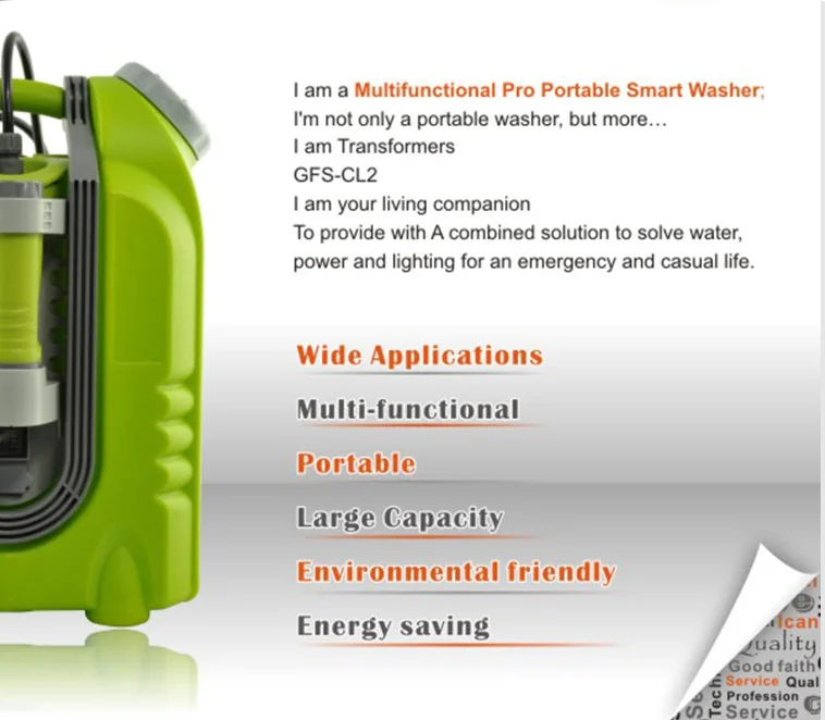 12v Automatic Car Wash Machine Battery Rechargeable,Portable Washer For