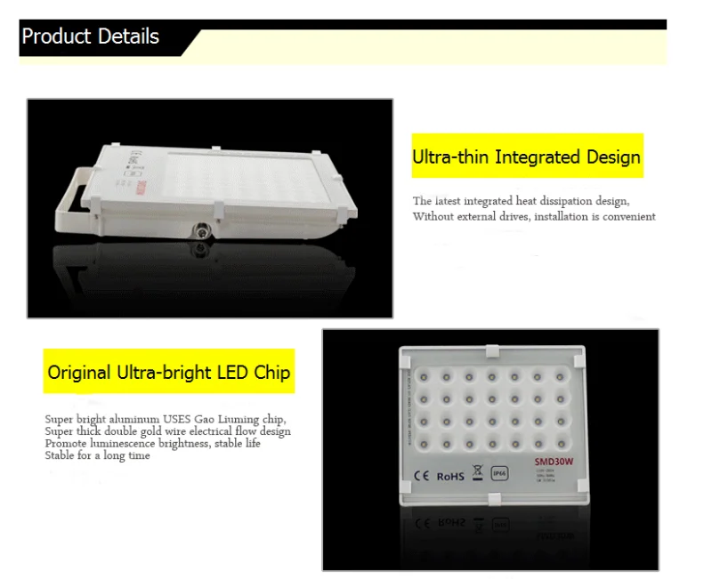 2017 new hot sell IP65 high quality outdoor LED Flood Light 150W