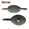 Rigging hardware open block pulley and sheave pulley block