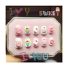 ZK-AN153 High Quality 3D Cute decorate 24pcs Long Lasting Thin Nail Tip for Nail Art