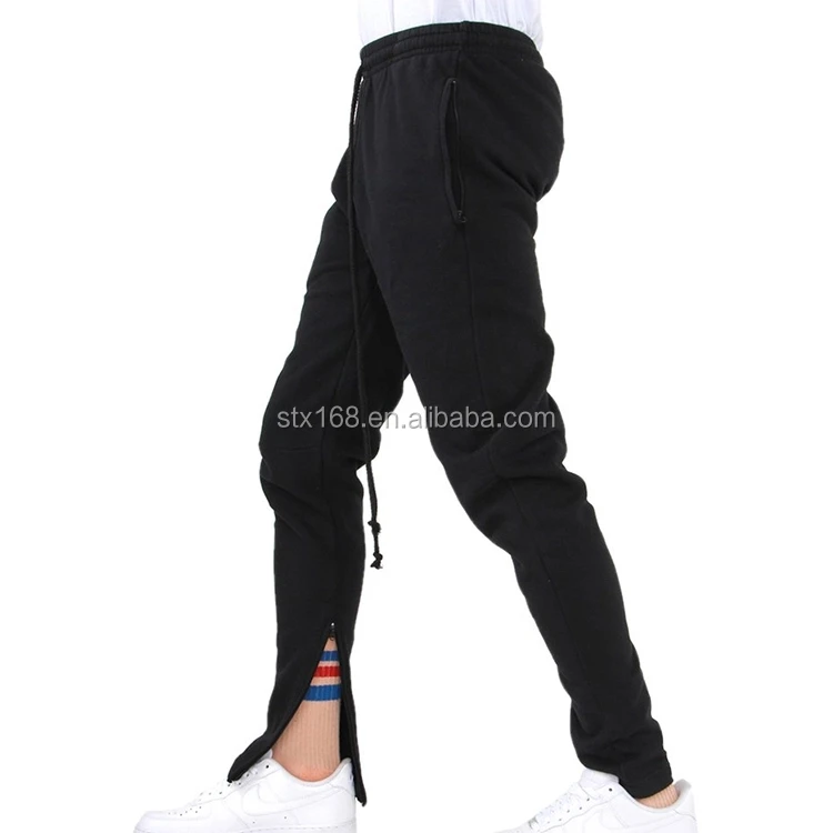 jogger with zipper ankle