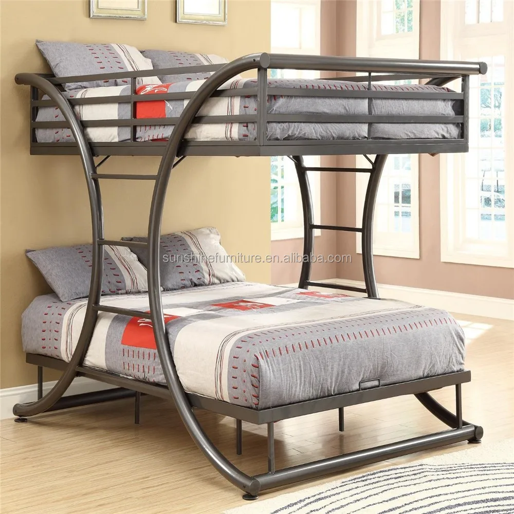metal double bunk bed