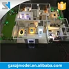 miniature residential interior layout model for display