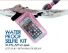 Wholesale waterproof bluetooth remote shutter selfie stick for smart phones