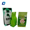 Customized printed high quality top zip square bottom plastic bag