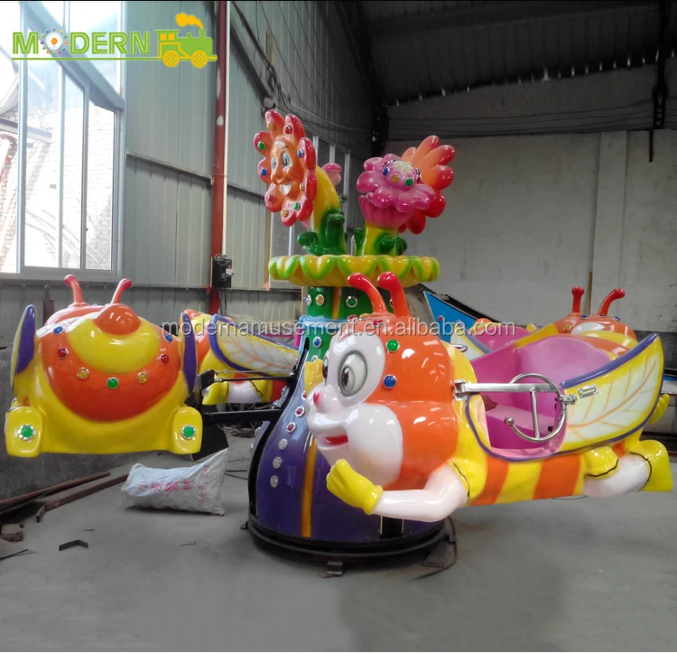 Modern amusement rotation kids bee rides for sale