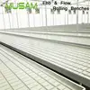 Economic and Efficient Hot galvanized steel greenhouse rolling bench