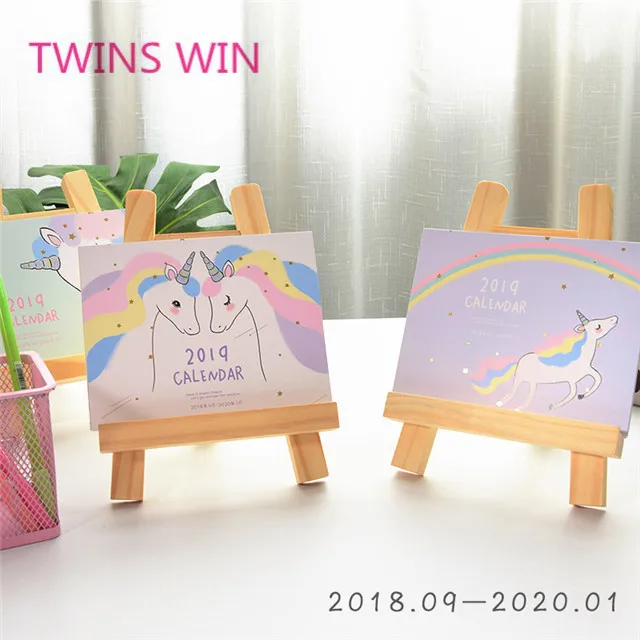 2019 Creative Cute Wooden Desk Calendar Holder 025 Buy