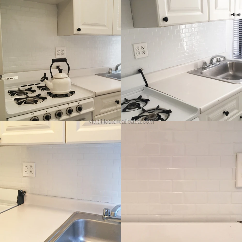 Kitchen Splashbacks Self Adhesive Wall Tiles Enjoy Cooking 3d Gel