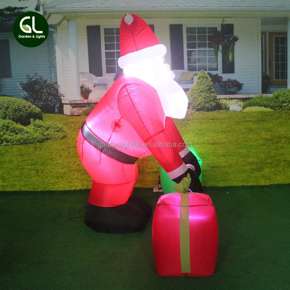 New Product Led Airblown Inflatable Weight Santa Large 5.5ft Inflatable