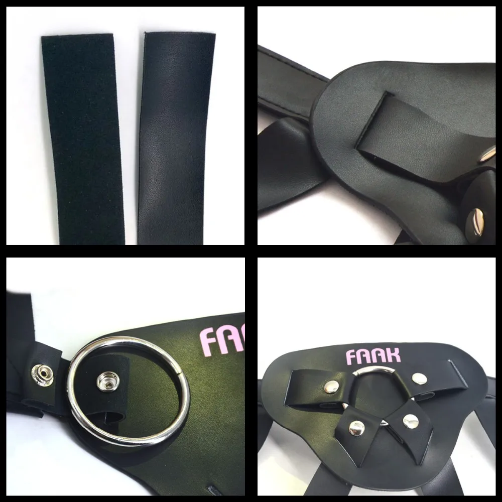 Faak G108 Beginners Unisex Strap On Harness Kit With 787 Inch Silicone Realistic Dildo Unisex 