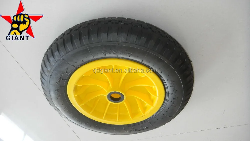 3.50-8 Pneumatic tyre wheelbarrow wheel