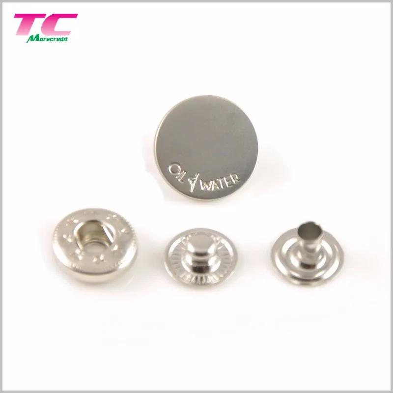 Colorful Custom Snap Fasteners For Garments Brass Button White Snap ...