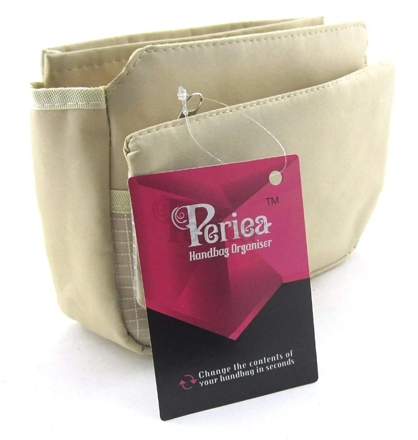 Periea Handbag Organizer Liner Insert 12 Pockets Large Black Periea Handbag Organizer Insert Liner 9 Pockets Tegan