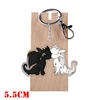 How to Train Your Dragon Movie Two Side Plastic Acrylic Material Key Ring Cheapest Keychain