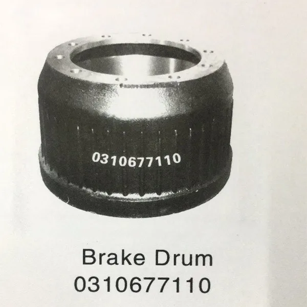 Hot Sale Semitrailer Brake Drum 0310677110 Diameter 420 Mm Buy