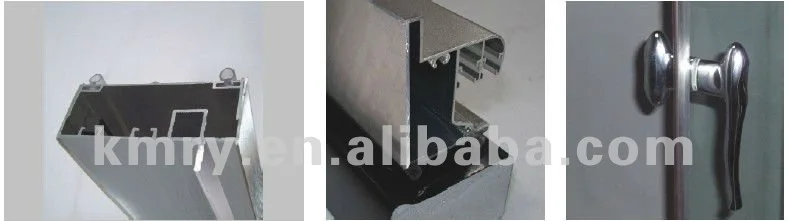 small sliding shower door