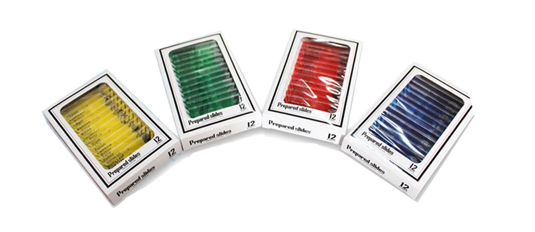 Plastic prepared slides