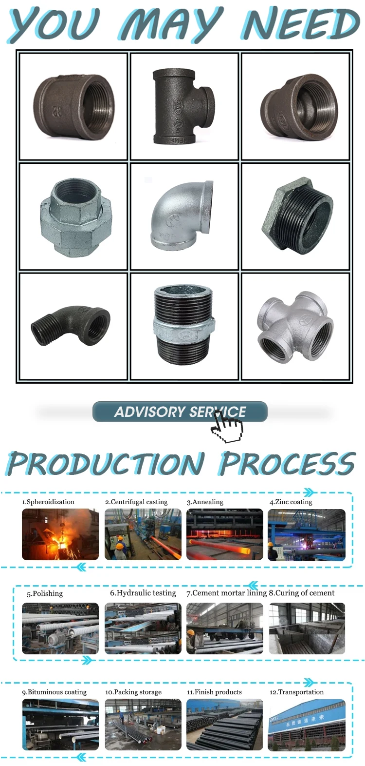 Threaded Pipe Fitting Malleable Iron Galvanized Cross Tee Buy