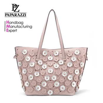 8649 2018 Latest Design Flower Decorative Laser Las Handbags 8649 2018 Latest Design Flower Decorative Laser Las Handbags Fashion Ping Bag Whole