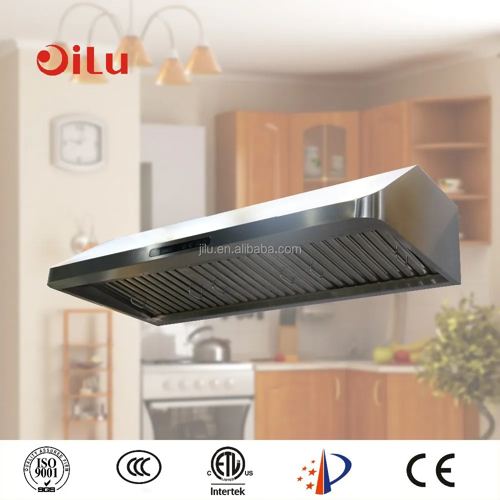 ETL stainless steel ductess kitchen range hood