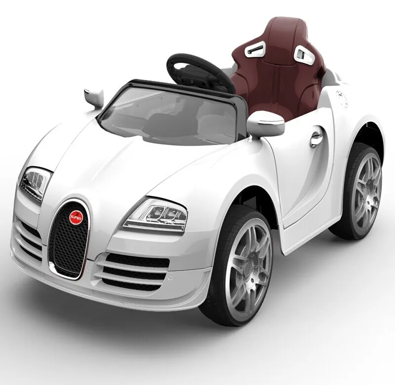 Newest Bugatti Licensed 12 Volt Electric Car Toy For Kids