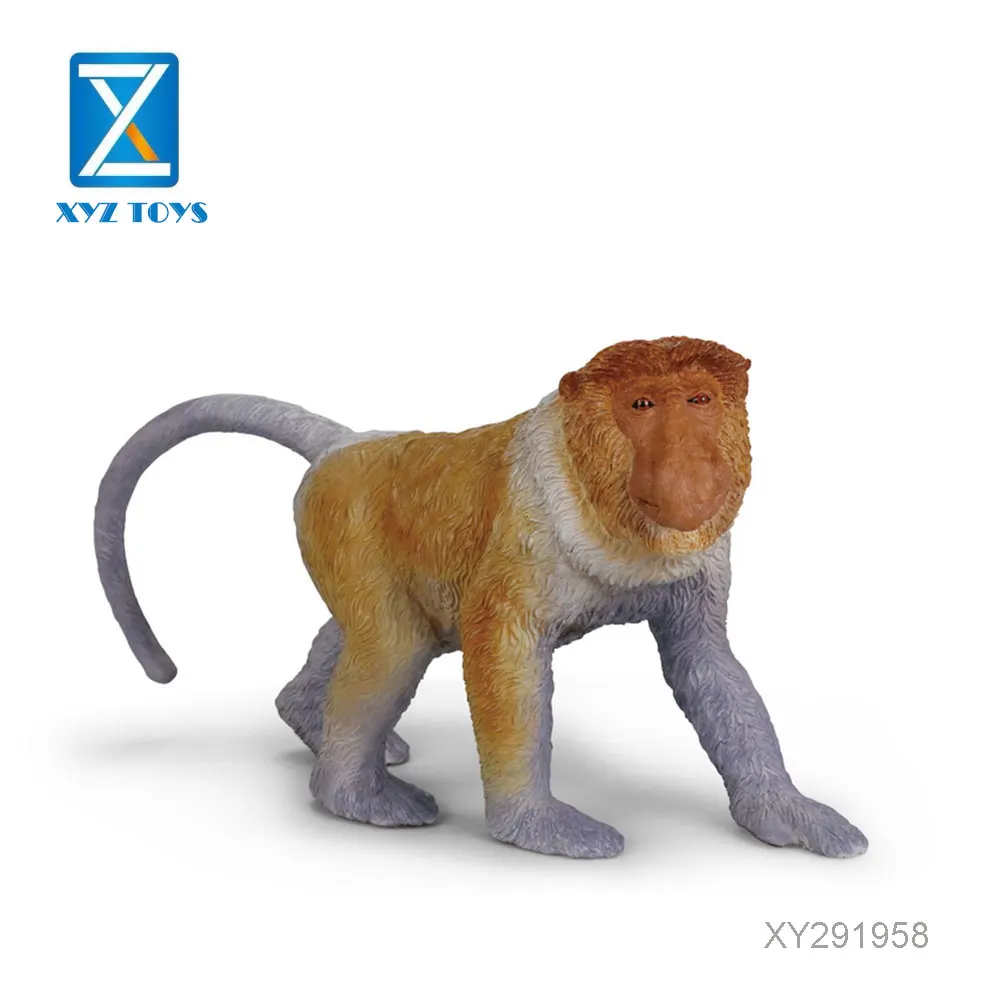 Realistic Zoo Wild Animals Plastic Monkey Toy For Kids - Buy Zoo Animal ...