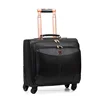 XBL Cow hide leather 16' POLO luggages suitcases genuine leather business luggage bag men