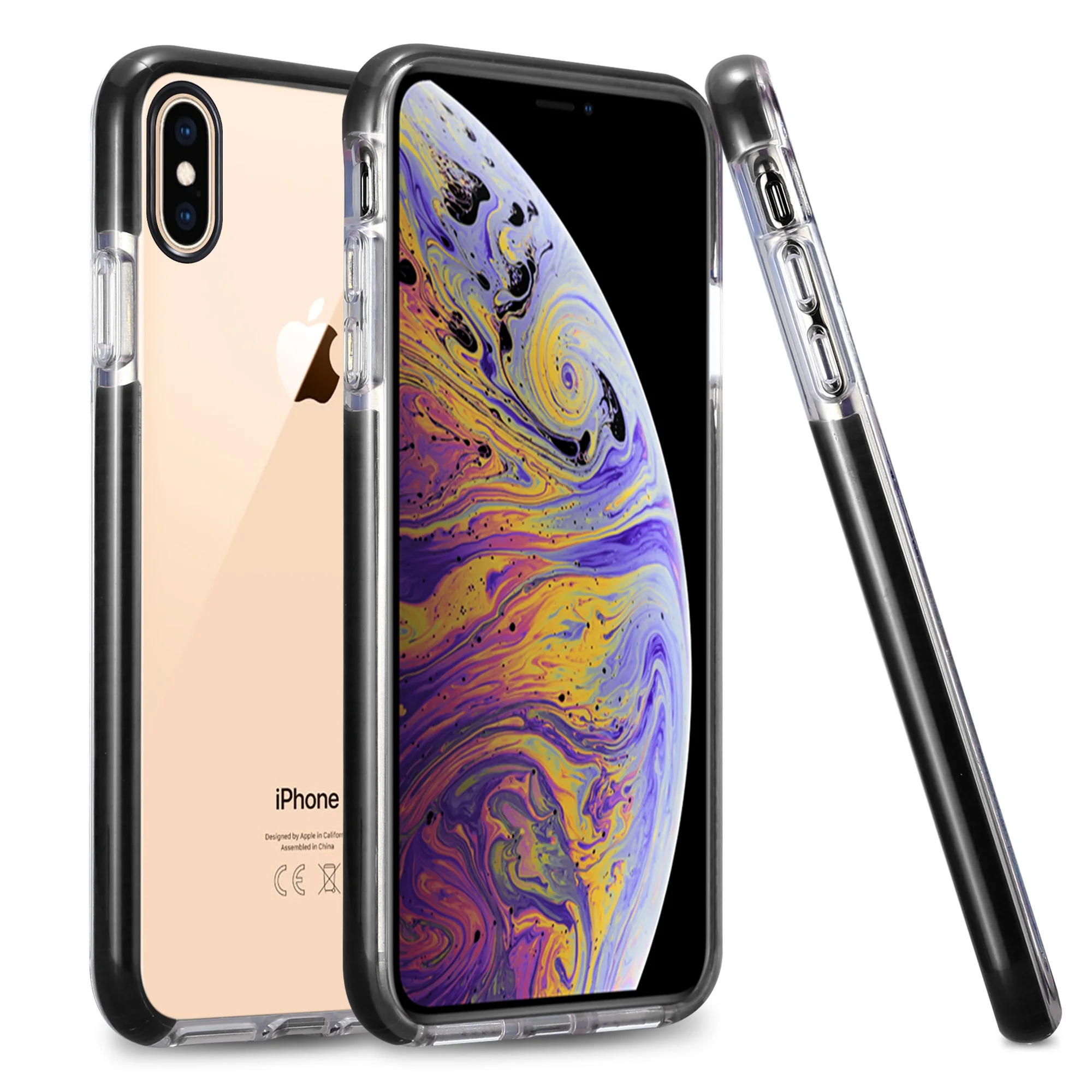 苹果iphone xr 透明外壳的防震透明 tpu tpe 手机外壳 - buy shockpro