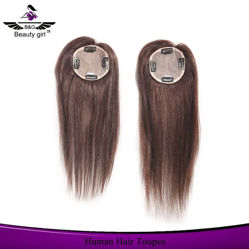 Dark Brown Hair Color Highlights Chinese Hair Toupee Super Thin