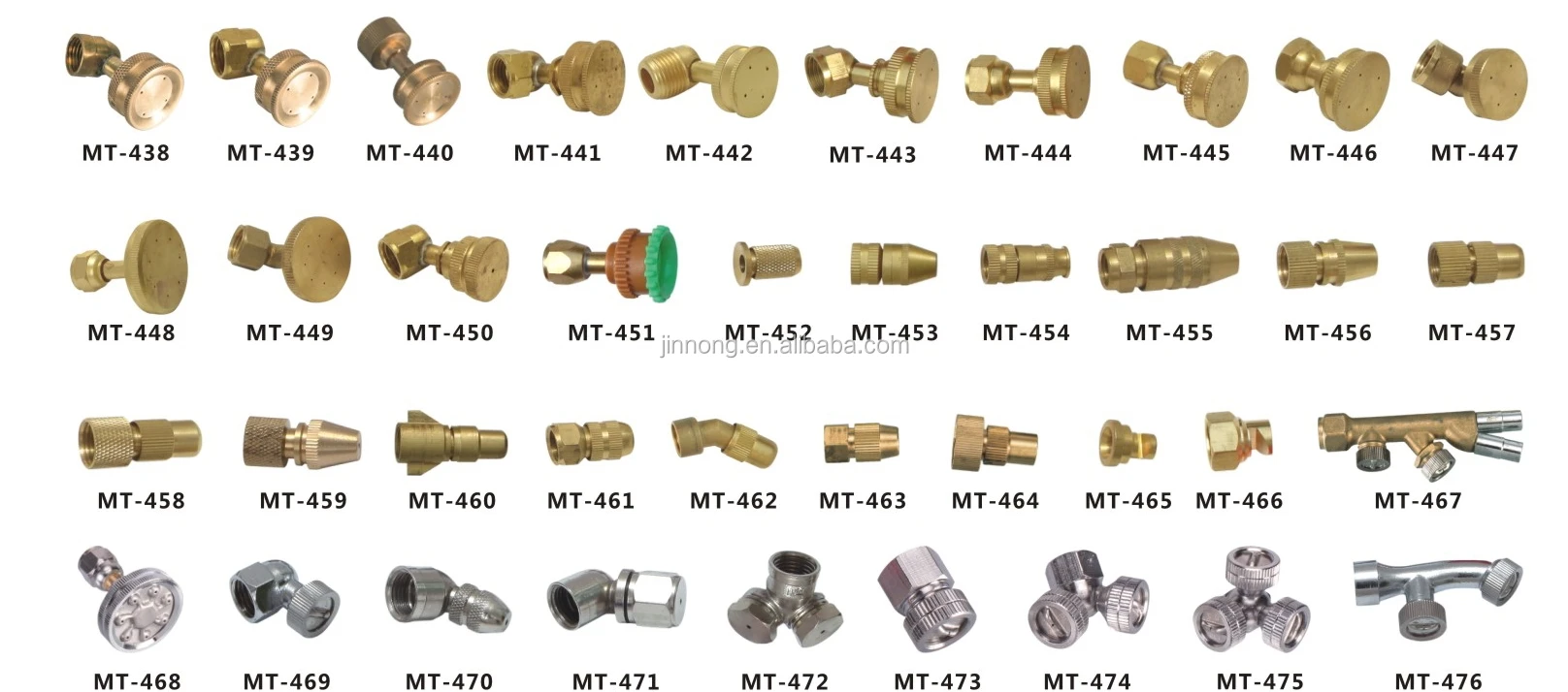 Brass Nozzle 4 Holes Brass Spray Nozzle For Agriculture Sprayer Buy