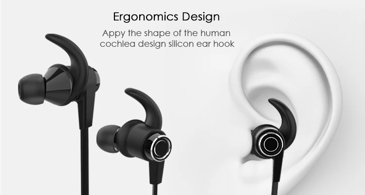 Eson Style Bluetooth For Waterproof Earbuds Ipx5 Metal In Ear Wireless