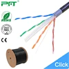 Computer outdoor network cables UTP cat6 23awg outdoor lan cable 305m