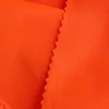 100% Polyester Neon Yellow Warning Clothes Fabric Fluorescent Reflect Light Fabric
