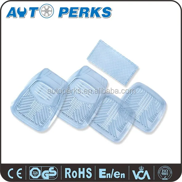 5 Pcs Set Clear Plastic Car Floor Mats Competitive Price