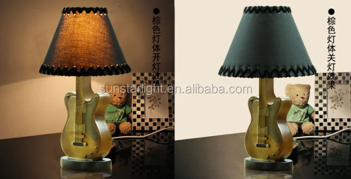 Pied De Guitare En Résine Matière Lampe De Table De Chevet Chambre D'enfants Lampe De Bureau Décorative Fantaisie Lampe De Table Créative De Dessin Pied De Guitare En Résine Matière Lampe De Table De Chevet Chambre D'enfants Lampe De Bureau Décorative Fantaisie Lampe De Table Créative De Dessin