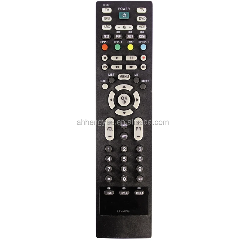 Voor lg universele afstandsbediening LTV-839 universele afstandsbediening sleutel tv codes universal remote