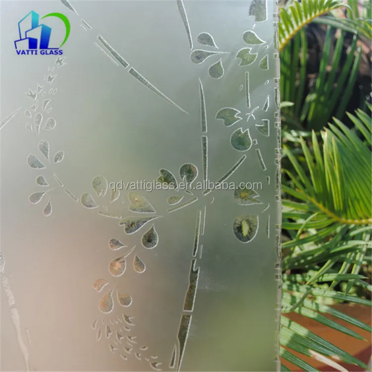 Frosted Glass Pattern Antique Etched Glass Patterns Silver Coated Acid